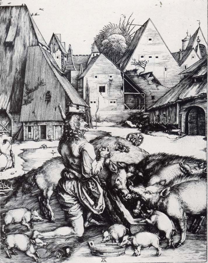 The Prodigal Son Amid the Swine